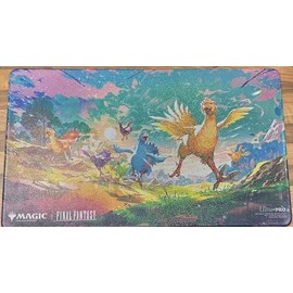 Ultra Pro 88-38498 MTG Final Fantasy Holofoil Chocobo Playmat Final Fantasy Chocobo Playmat