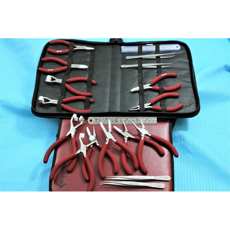 Premium set of 9 Eyeglass Optical ! Optician Tools Pliers