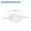QUARKZMAN 160 x Screw Covers, 17 mm Waterproof Plastic Screw