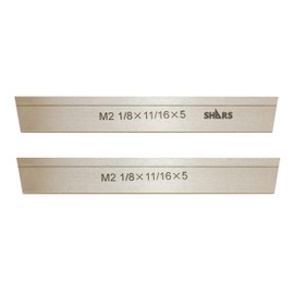 Shars 2PCS 1/8 x 11/16 x 5" HSS P Type Cut-Off Blade 404-1668(2) !)