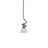 Capri 1 Light Mini Pendant in Matte Black (901-MB-4760)