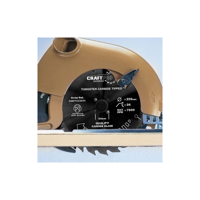 Trend Wood Circular Saw Blade, 190mm Diameter, 16mm Bore, 40