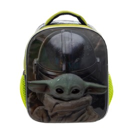 Ruz-Backpack Mochila 3D Hardshell Kínder Niño Lucasfilm The Mandalorian