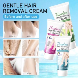 3 Unidades De Crema Depilatoria Para Mujeres, Hombres Crema