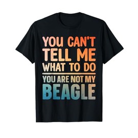 Funny Beagle Design For Men Women Hound Beagle Dog Lovers T-Shirt