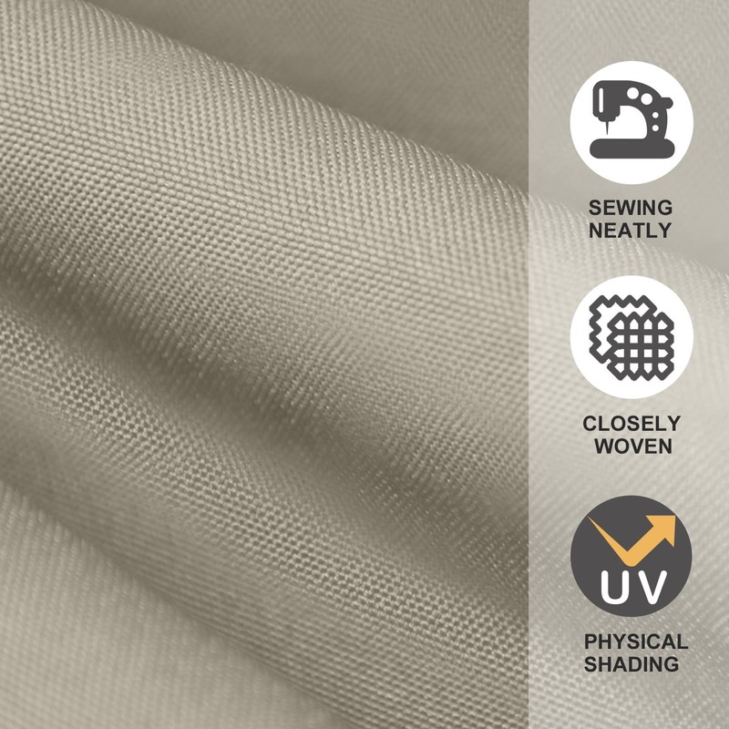 EliteShade USA 7.5FT Replacement Covers 6 Ribs Market Patio Umbrella