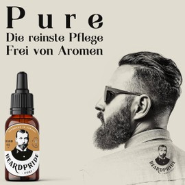 Beardpride Premium Beard Oil | For Beard Care and Skin Care | Supports Your Beard Growth | For a Noticeably Softer and Smoother Beard | Handmade from 100% Cold-Pressed Organic Oils