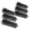 XPOtool Set 6x konische Fallrohrbürste Ø8–12 cm L: 25 cm