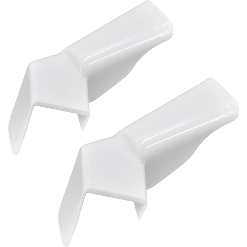 Podoy 4 Pack RV Rain Gutter Spouts with Extension Left