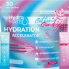 HydroMATE Cotton Candy Flavored Electrolytes Powder Drink Mix Packets: Low Sugar, Low Calorie Hydration Accelerator for Rapid Party Relief and Recovery, Enriched with Vitamin C