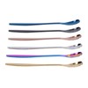 6PCS Coffee Spoon Stainless Steel Mixing Spoon Thickened Long Handle