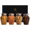 Wooden Print Keepsake Urns - Small Cremation Urns - Mini