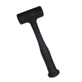 Takagi Shockless Hammer, 1.5 P., Black, Crack-resistant Even Hitting a Corner, Nitrile Rubber, Anti-recoil Structure, Increased Impact Absorption, Includes Small Metal Steel Balls, Kanazuchi