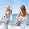 Beach Tote Bag - Waterproof Tote Shoulder Bag,Organizer Foldable Sandproof