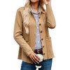 GRACE KARIN Women's Long Sleeve Button Down Jackets Shirts Outerwear