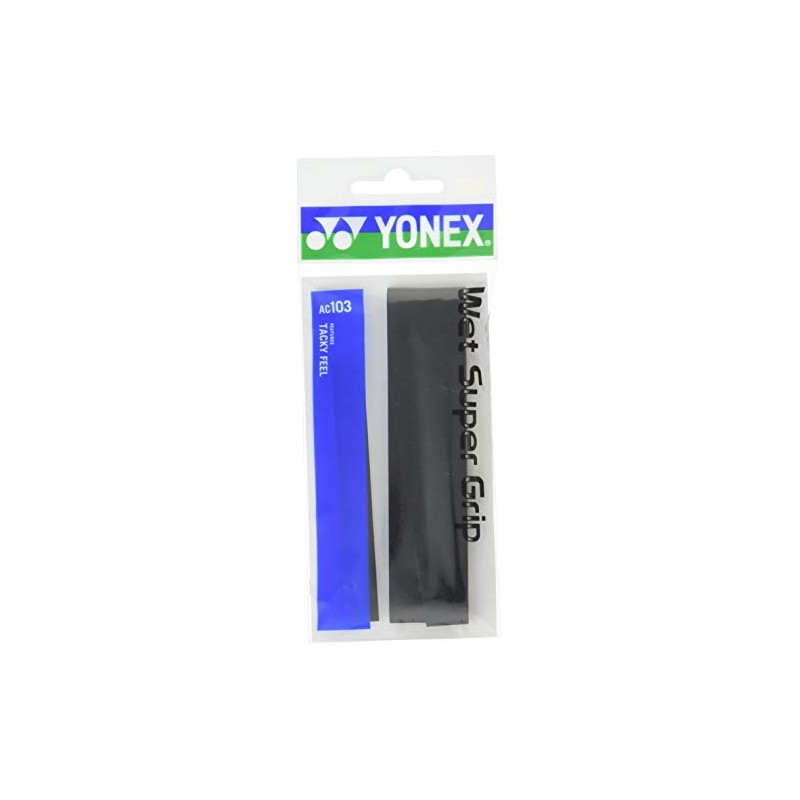 YONEX AC103 (007) Wet Super Grip 1P Black
