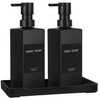 GMISUN Kitchen Soap Dispenser Set, Hand and Dish Soap Dispensers,