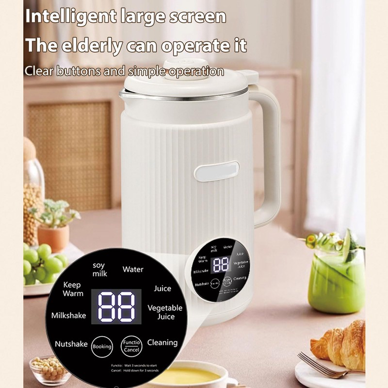Irishom Nut Milk Maker, Soy Milk Maker Programmable Blender with