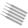 CoCud Spiral End Mills, 1/8" Shank 1mm x 6mm Solid