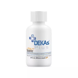 DEKAs Plus Multivitamin & Mineral Supplement Gluten Free Liquid 2 Oz Per Bottle