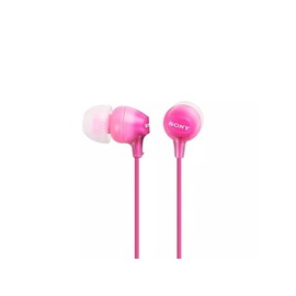 Sony MDREX15LP Audífonos intrauditivos de Silicón, color Rosa