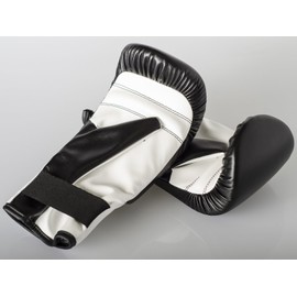Paffen Sport FIT Boxsack-Handschuhe – schwarz/weiß – Größe: S/M