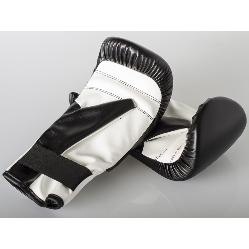 Paffen Sport FIT Boxsack-Handschuhe – schwarz/weiß – Größe: S/M