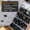 125-Piece Universal Car Fastener Kit - Push Retainer Clips Set