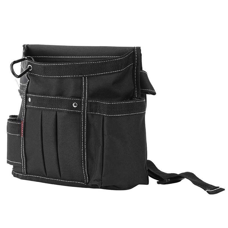 Multifunctional Tool Storage Bag Multi Pockets Adjustable Electrician Waist Bag