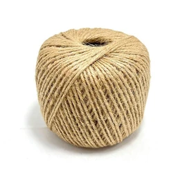 eMKay® Natural Garden Jute Twine 3 Ply PACK OF 1-50m Balls of Garden Twine Garden String for Arts Crafts Gardening Wedding Décor Packing Christmas & Around the Home TOTAL - 50 METRE/ 164 FEET APPROX