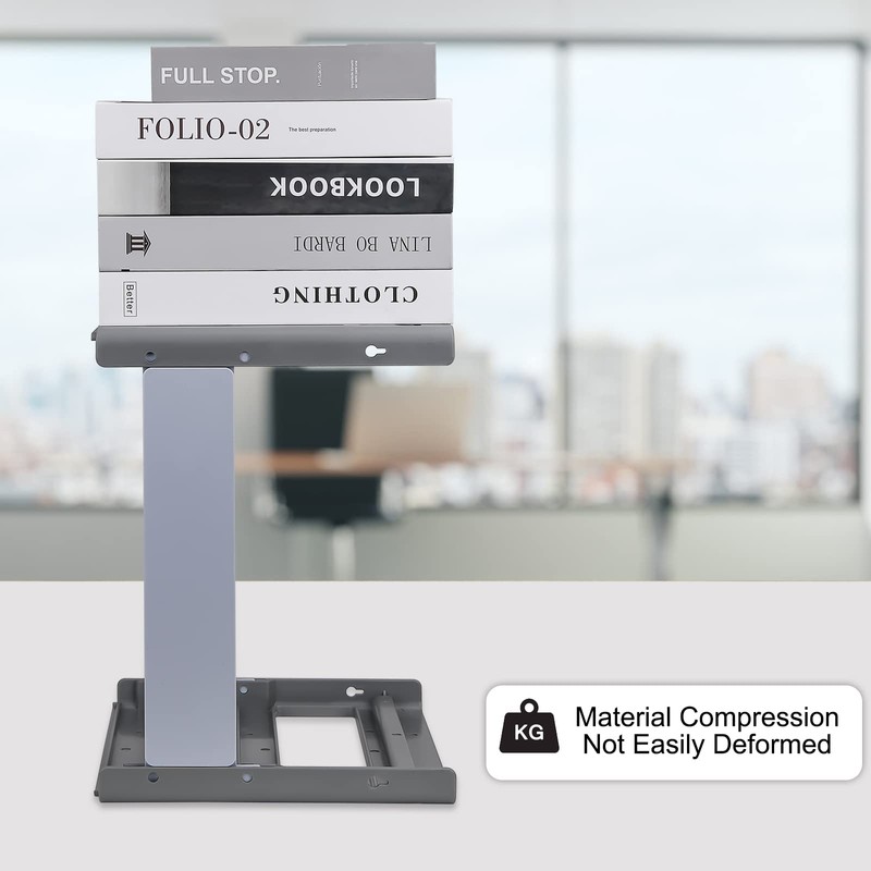 A4 Grey Plastic Hanging Folder Shelf, for Office, Study, Hospital