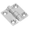 Alomejor Four Hole Boat Hinge 316 Grade Stainless Steel Square