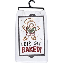Primitives by Kathy Dish Towel Let's Get Baked