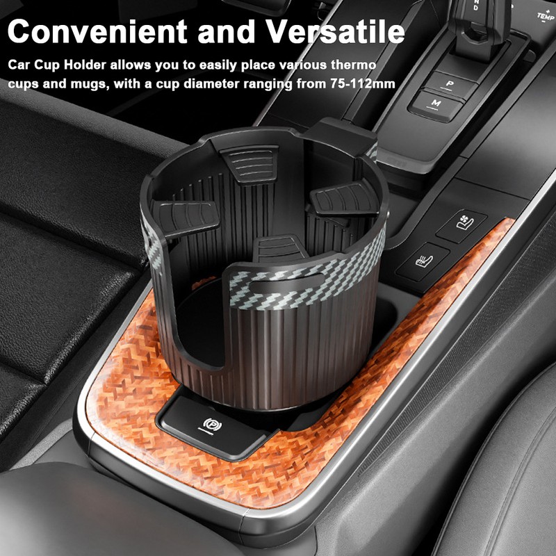 Car Cup Holder Expander Coffee Drinks Bottle Holder Extender Adapter