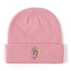 CHUANGLI Cute Embroidery Unicorn Kids Winter Beanie Hat Stretchy Knitted