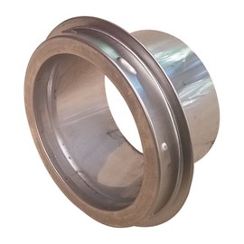 Shasta Vent "Finishing Collar" for transition from 8" Shasta Vent Chimney to 8" single wall stove pipe