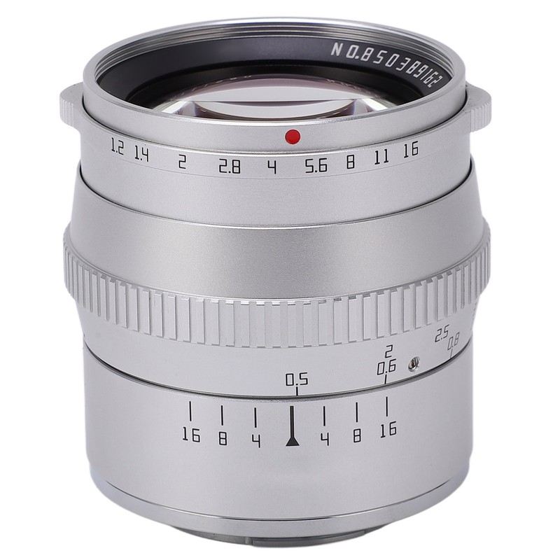 TTArtisan 50mm F1.2 APS C Manual Focus Lens Large Aperture