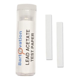 Lead Acetate Test Paper for Detection of Hydrogen Sulfide [Vial of 100 Paper Strips]
