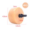 Wjelet Set of 4 Suspension Leaf Spring Stop Buffer for