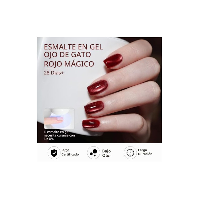 GAOY- Juego de esmaltes de uñas en gel con efecto