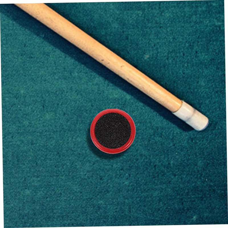 Kisangel 6pcs Billiard Cue Tip Shaper Durable Plastic Burnisher File