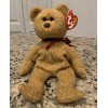 TY BEANIE BABY CURLY THE BROWN NAPPY BEAR 9” STUFFED