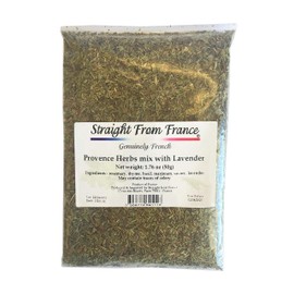 Straight From France Provence Herbs with Lavender Seasoning from France 1.76oz