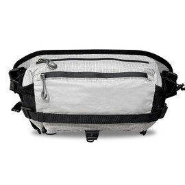 Large Capacity Hiking Waist Bag Multifunctional Waist Bag with Bottle Holder Adjustable Hiking Waist Bag Bum Bag for Camping Climbing Trekking and Dog Hiking, grey, Outdoor sports