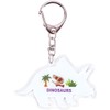 Skater ZACK1-A Burger Conx Dinosaurus Triceratops Acrylic Keychain