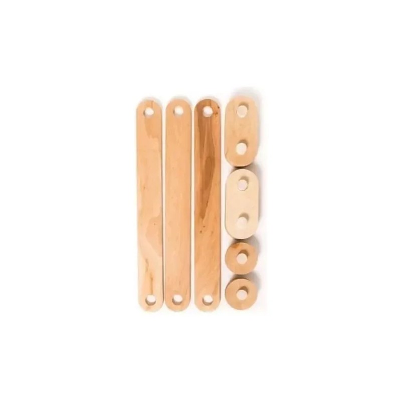 Barras De Equilibrio Montessori Niños Bebe Vigas 3 Pz 60
