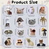 DSjuedui Funny Cat Print Car Accessories - 16 Meme Hanging