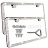 SunplusTrade SunplusTrade Bling License Plate Frame for Women 2 Pack