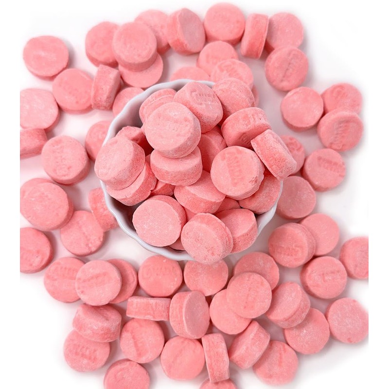 SweetGourmet Pink Wintergreen Lozenges, 2 Pound Bulk Bag, Canada Mints