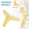 PATIKIL "4" Metal Furniture Legs Set of 4 Triangle Replacement